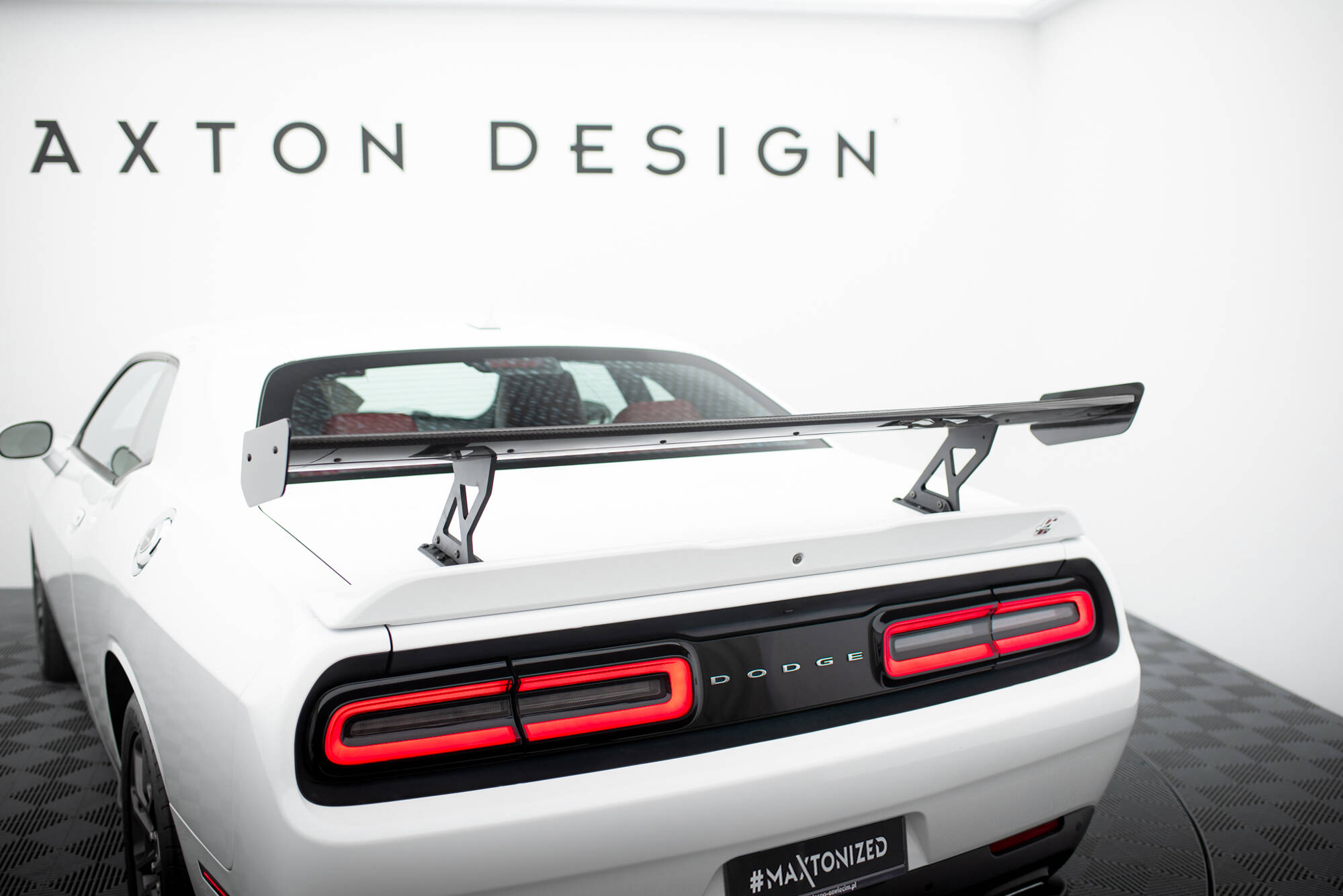 Carbon Heck Spoiler Heckflügel passend für Dodge Challenger Mk3