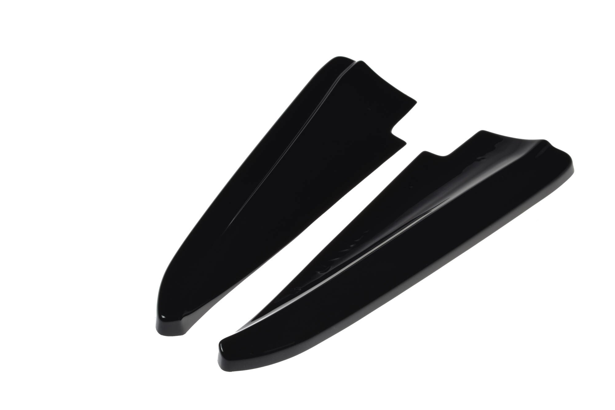 Diffusor Flaps passend für Maserati QUATTROPORTE MK.6 vor FL schwarz matt