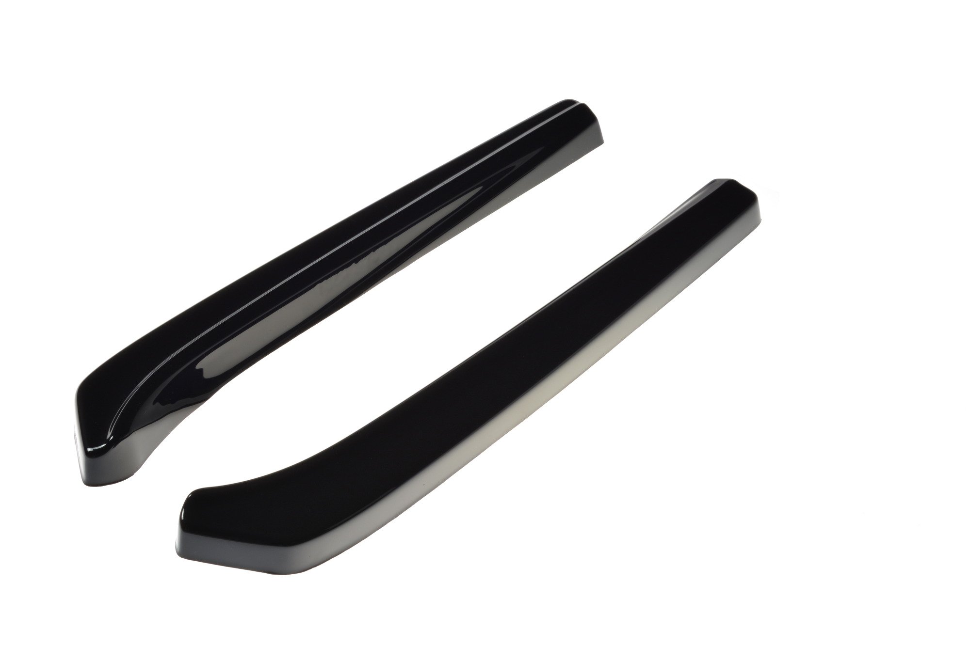 Heck Ansatz Flaps Diffusor für Lexus GS Mk3 schwarz Hochglanz