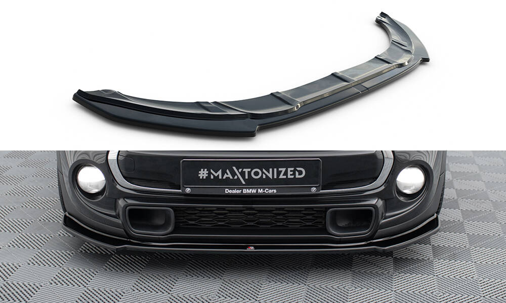 Front Ansatz für Mini Cooper S F56 / F56 Facelift schwarz Hochglanz