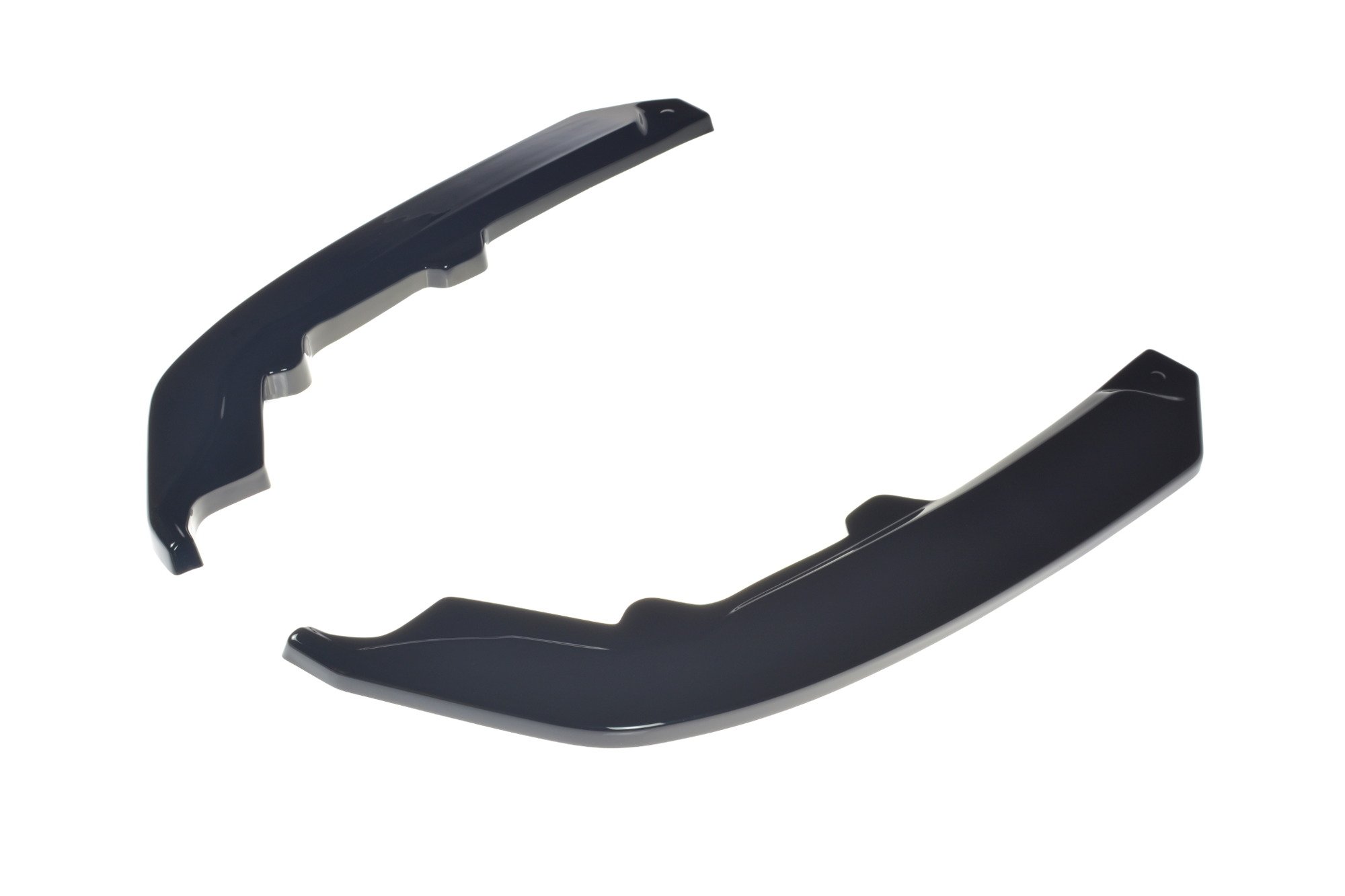 Heck Ansatz Flaps Diffusor für Jaguar F-Type schwarz Hochglanz