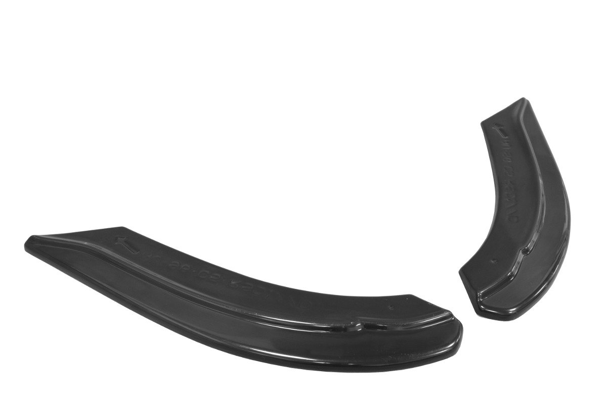 Heck Ansatz Flaps Diffusor für Audi S6 C5 schwarz Hochglanz