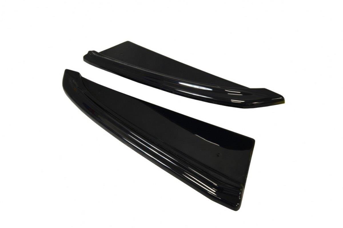 Heck Ansatz Flaps Diffusor für Audi A8 D4 Carbon Look