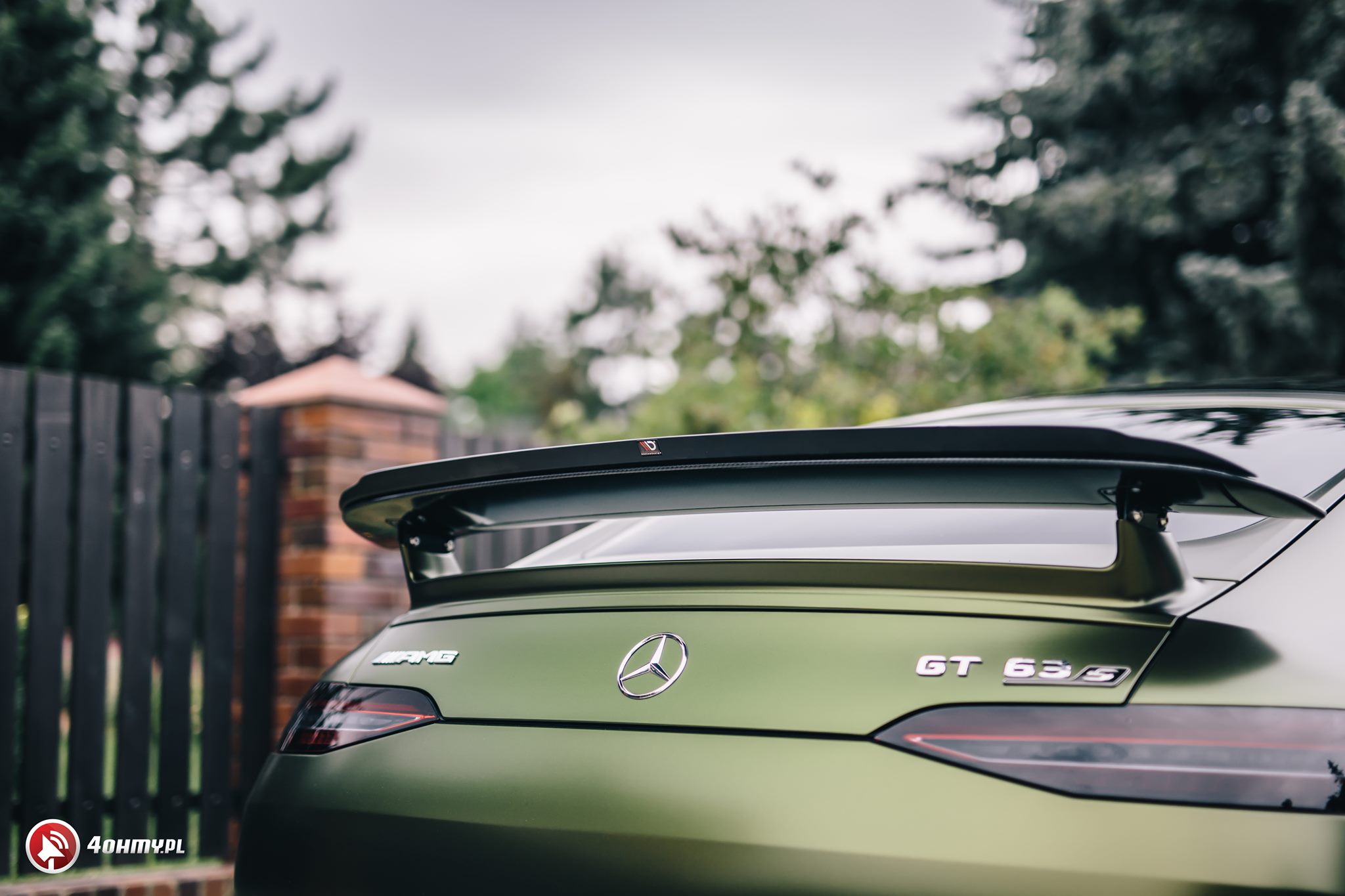 Spoiler CAP für Mercedes-AMG GT 63S 4-Door Coupe X290 schwarz Hochglanz