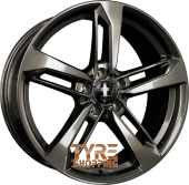 2DRV by WHEELWORLD WH36 Dark Gunmetal Lackiert (DGM+) Einteilig 19 Zoll