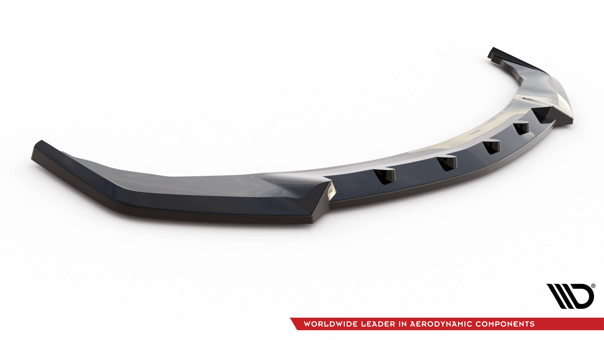 Frontlippe V.2 passend für Infiniti Q50 S Mk1 schwarz Hochglanz
