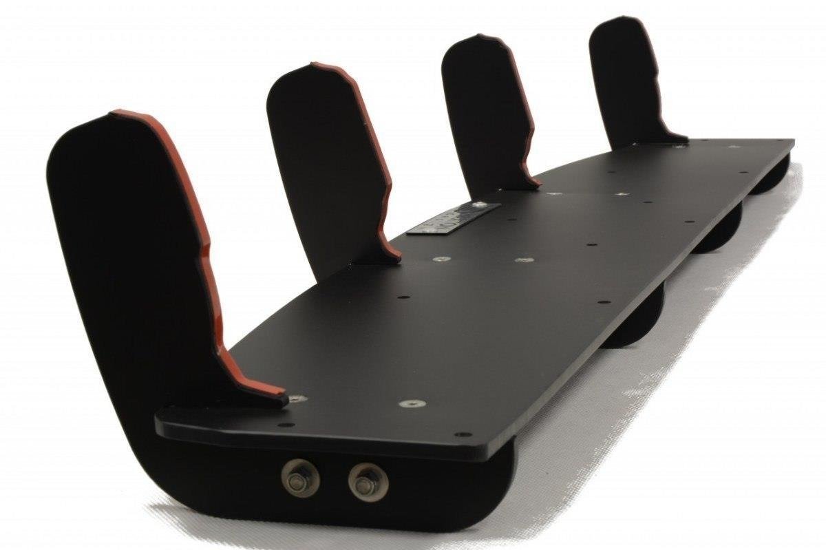Heckschürze für & Heck Ansatz Flaps Diffusor für Audi A6 S-Line C7 auspuffendrohr 1x2