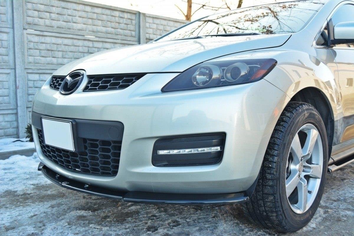Street+ Spoilerlippe Front Ansatz passend für Mazda CX-7 schwarz Hochglanz