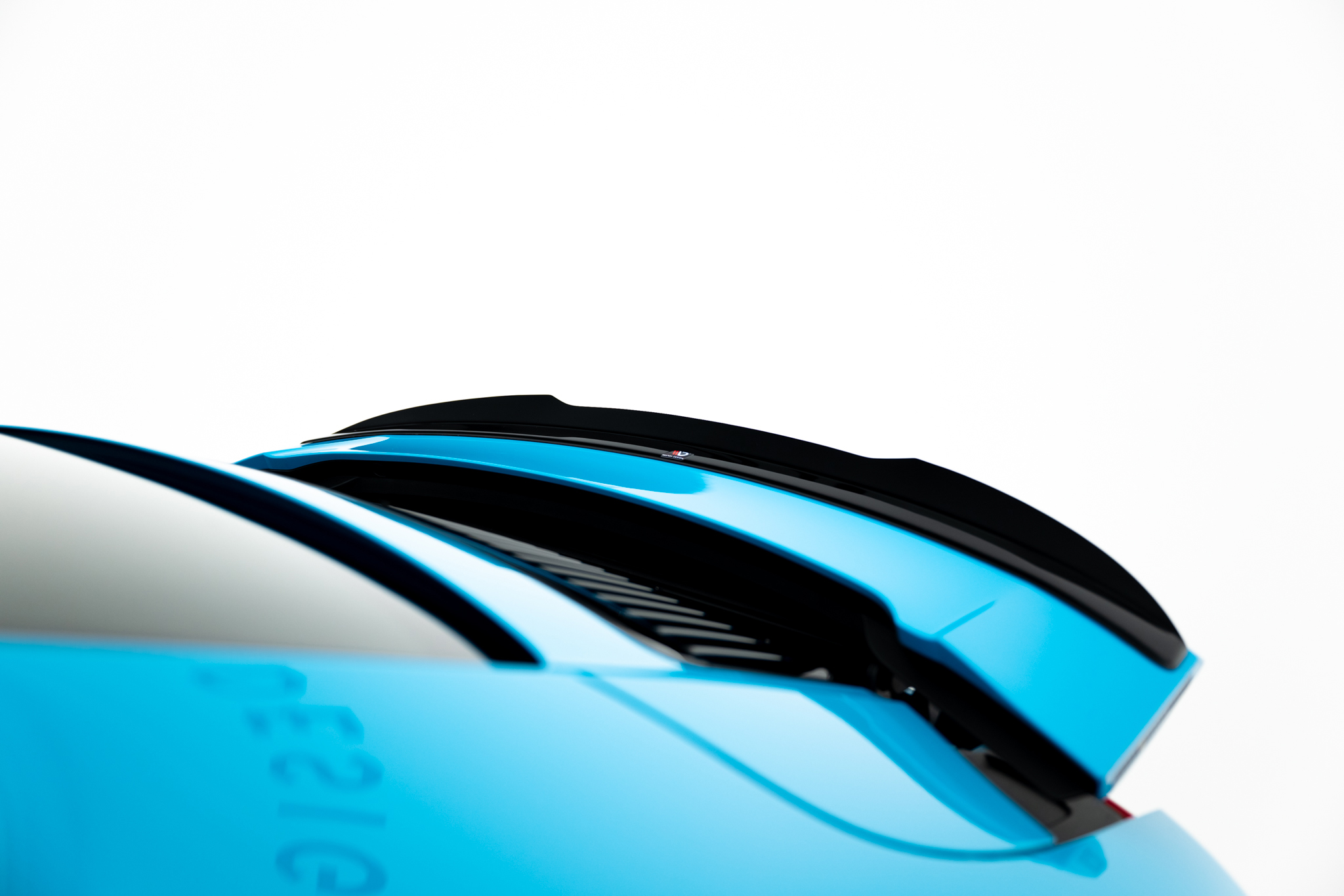 Spoiler CAP für Porsche 911 Carrera 991 Facelift schwarz Hochglanz