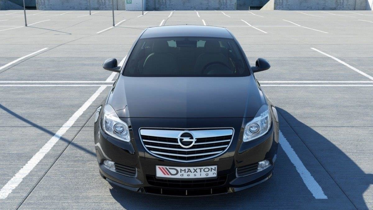 Street+ Spoilerlippe Front Ansatz passend für Opel Insignia OPC LINE NÜRBURG schwarz Hochglanz
