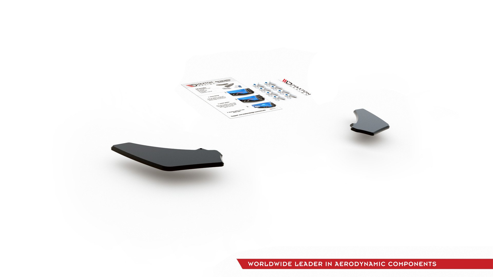 Heck Ansatz Flaps Diffusor V.2 für VW Golf 7 GTI