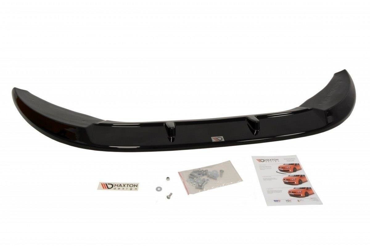Street+ Spoilerlippe Front Ansatz V.2 passend für Fiat Grande Punto ABARTH schwarz Hochglanz