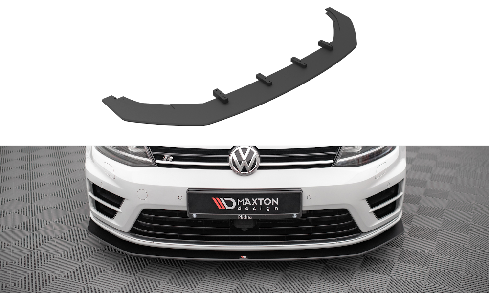Street Pro Spoilerlippe Front Ansatz V.2 passend für VW Golf R Mk7