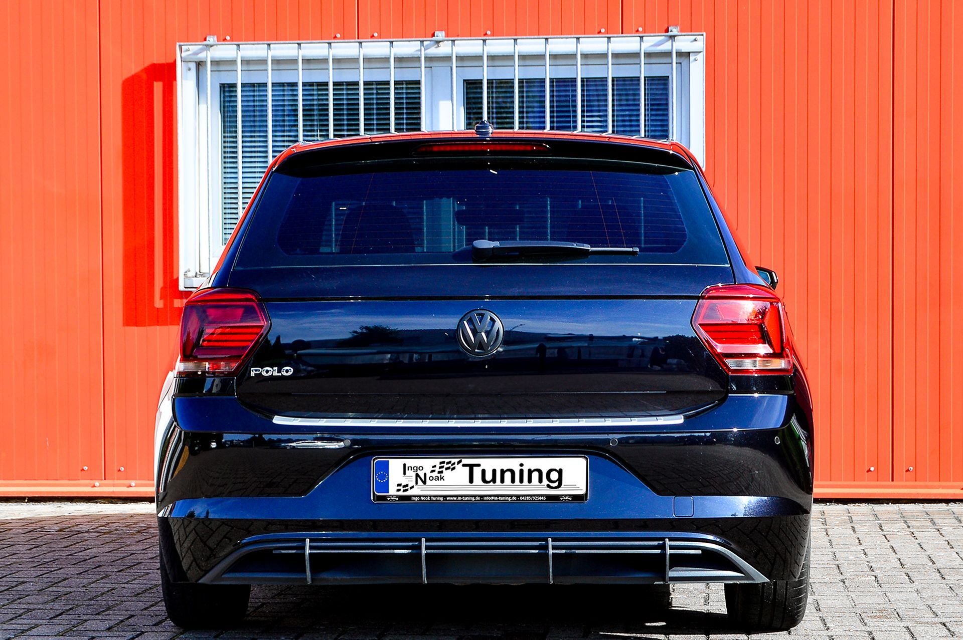 Gefräster Heckansatz für VW Polo 2G AW