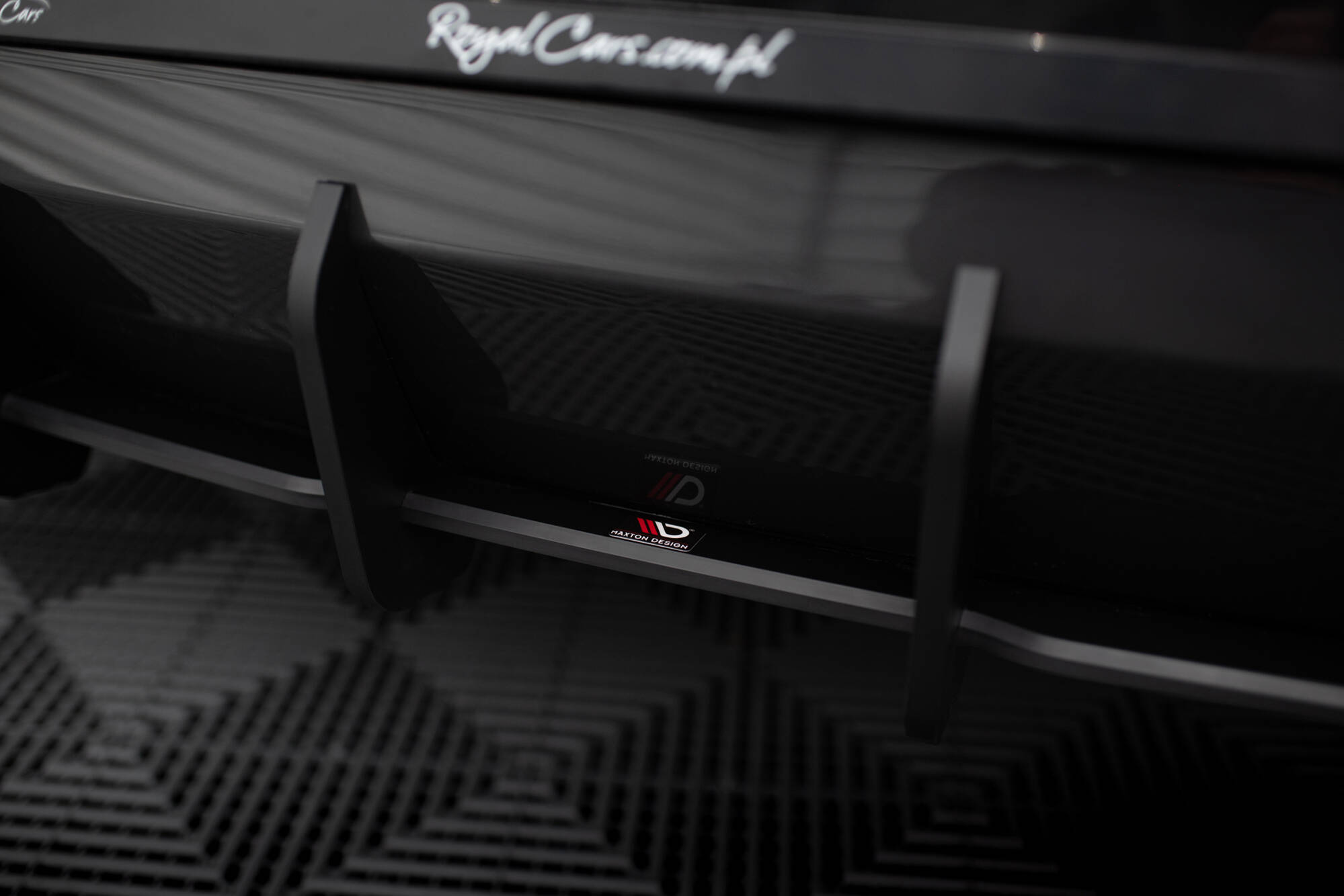 Street Pro Heckschürze Heck Ansatz Diffusor V.3 passend für BMW M140i rot