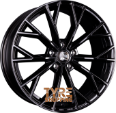 ULTRA WHEELS UA23 RS EVO Black Einteilig 18 Zoll