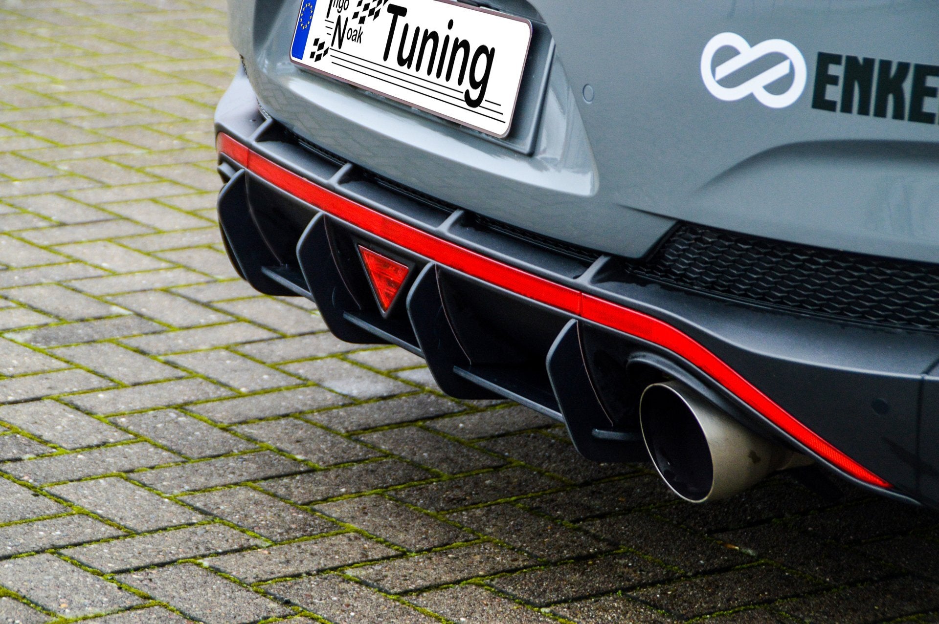Racing Heckansatz für Hyundai I30 N-Line Fastback ab Bj.2018-