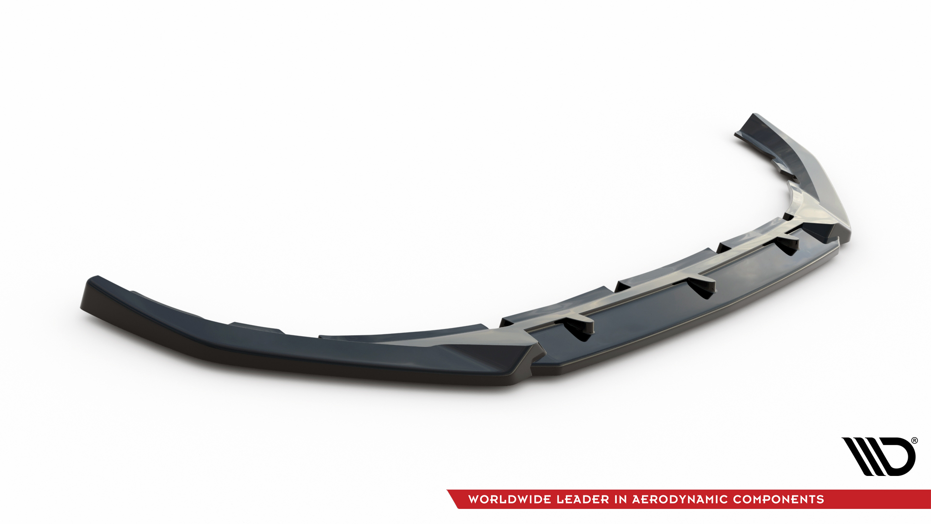Street+ Spoilerlippe Front Ansatz V.1 passend für Volvo S60/V60 R-Design Mk3 schwarz Hochglanz
