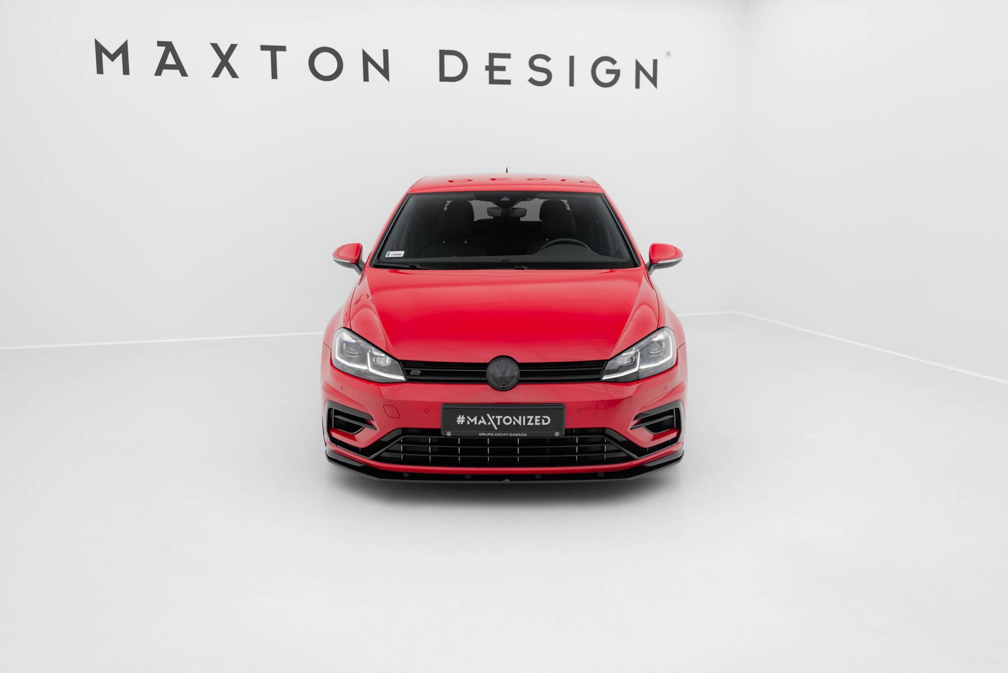 Street Pro Spoilerlippe Front Ansatz passend für VW Golf R / R-Line Mk7 FL