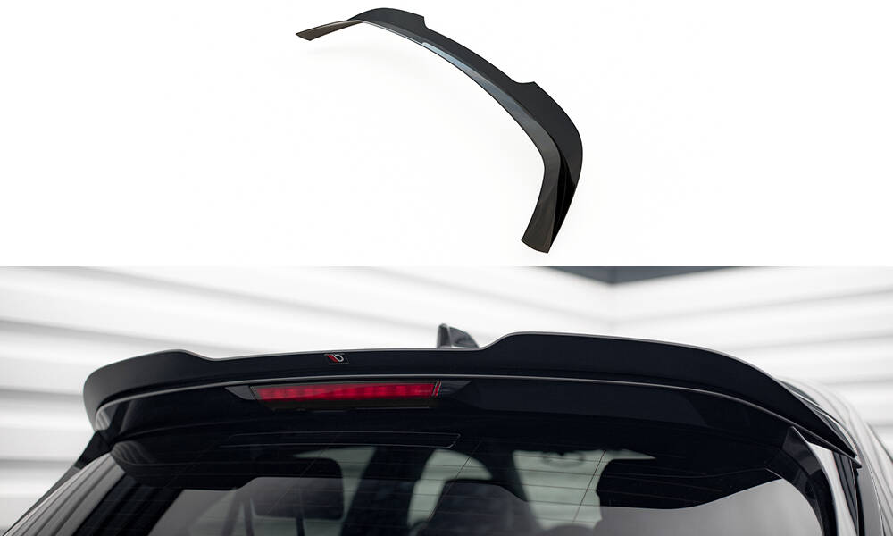 Spoiler CAP für Toyota Corolla XII Hatchback schwarz Hochglanz