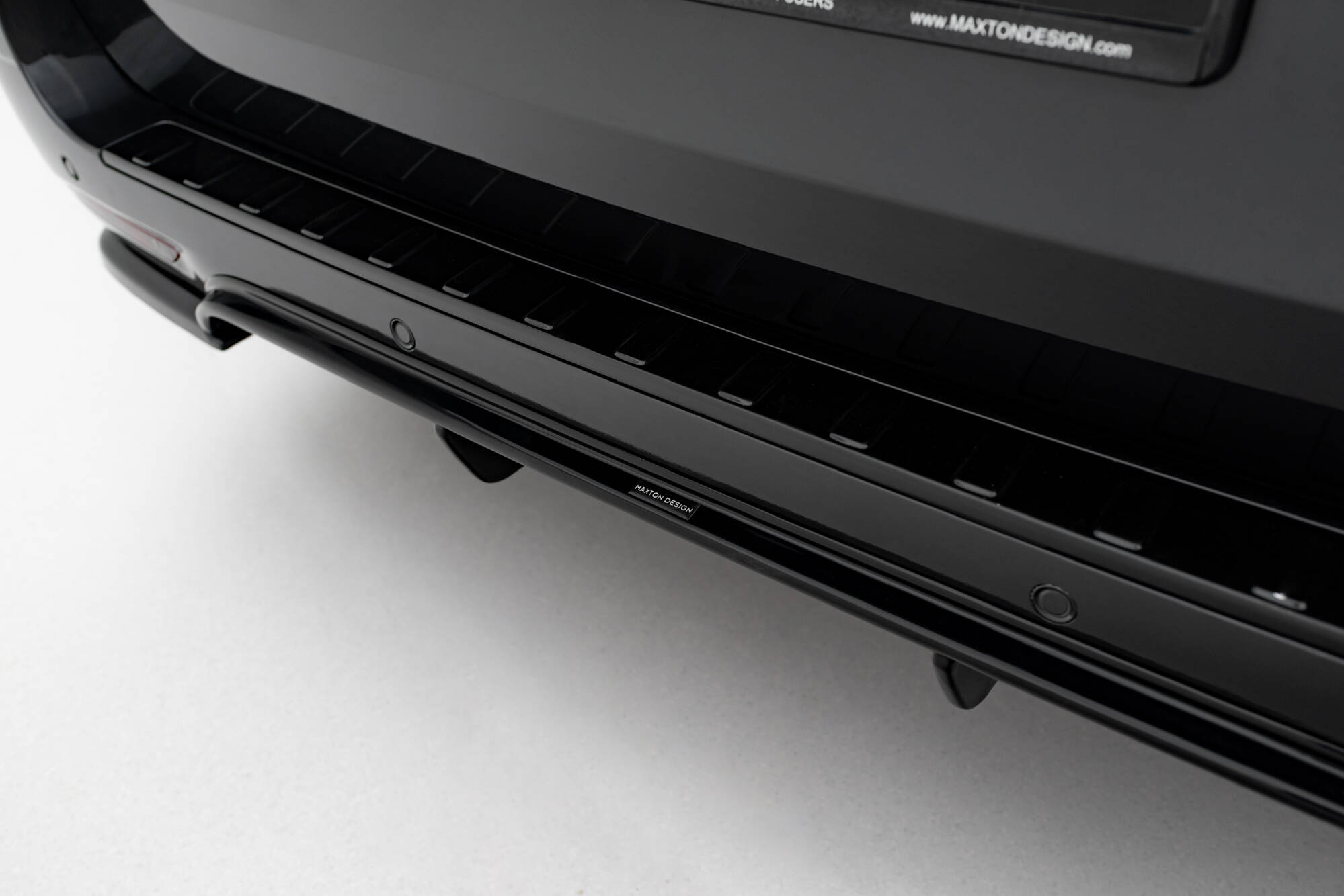 Street+ Heck Ansatz Diffusor passend für Mercedes V-Klasse AMG-Line W447 FL schwarz Hochglanz