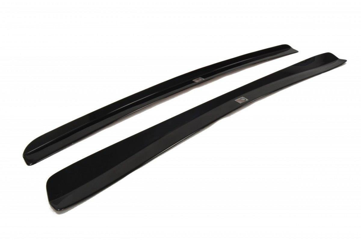 Oberer Heck Spoiler Aufsatz Abrisskante passend für Subaru Impreza WRX STI BLOBEYE schwarz Hochglanz