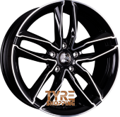 ULTRA WHEELS UA6-PRO Black Polished Einteilig 18 Zoll