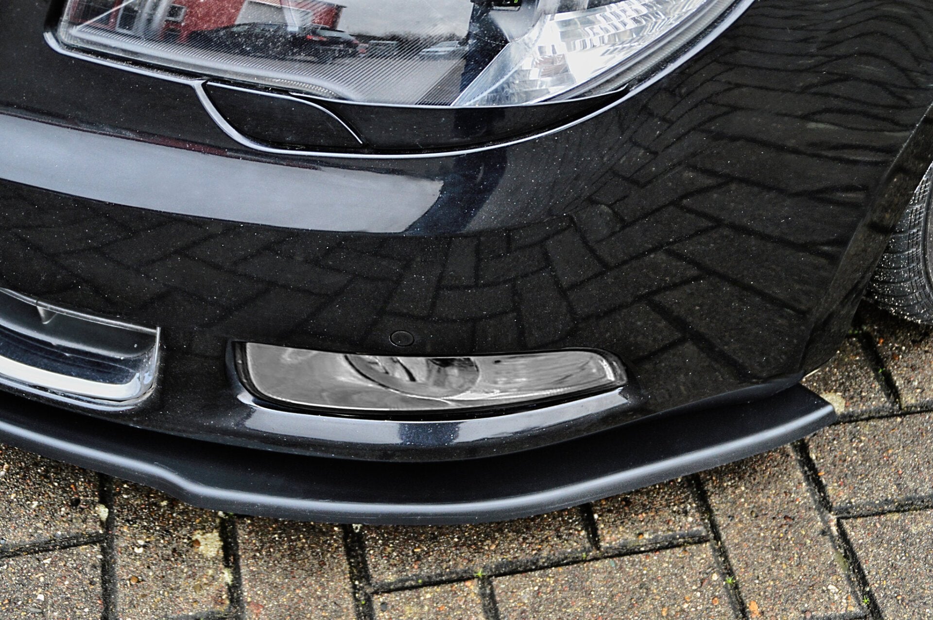 Spoilerschwert Cuplippe für Skoda Superb 3T OHNE Styling Paket (Schwarz Matt)