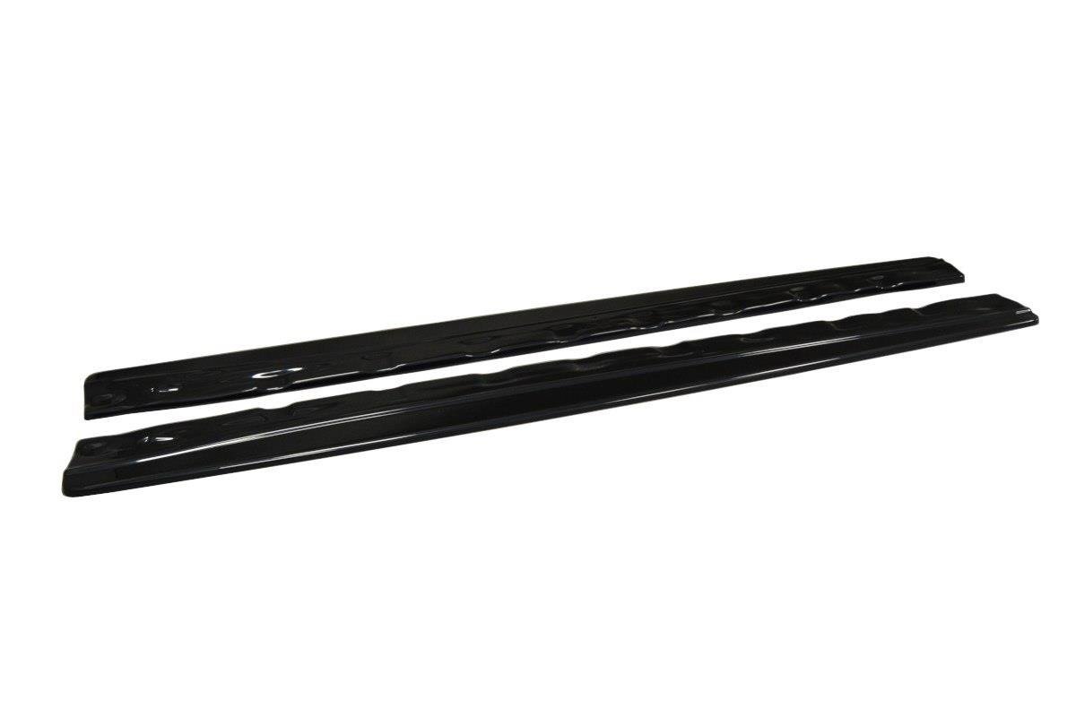 Seitenschweller Ansatz für Honda Civic Mk9 Facelift schwarz matt