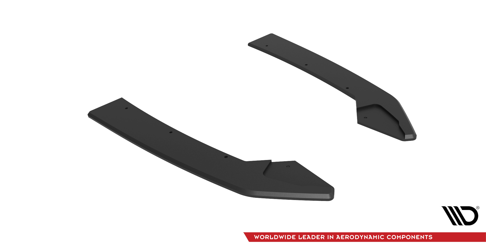 Street Pro Heck Ansatz Flaps V.2 passend für BMW 3er M-Paket G20 / G21 rot
