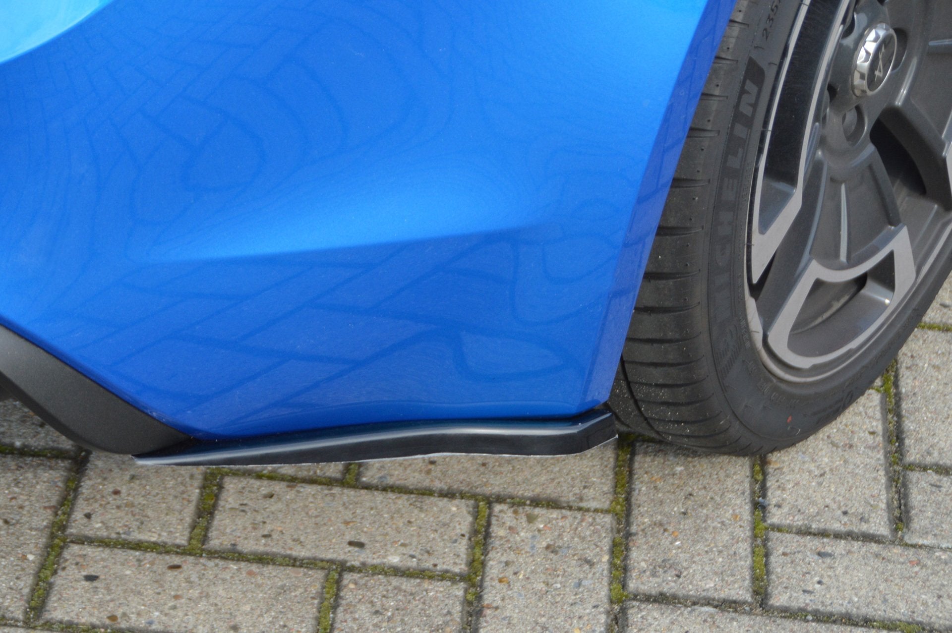 Heckansatz Seitenteile für Alpine A110 II ab Bj.: 2018- (Schwarz Matt)