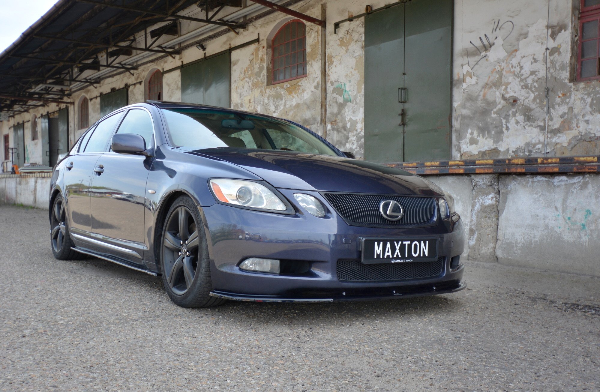 Front Ansatz V.1 für Lexus GS Mk3 schwarz Hochglanz