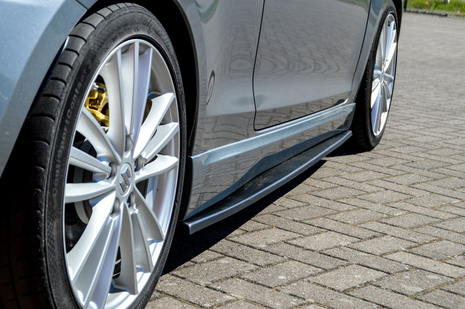 Seitenschweller im Cup Look für Suzuki Swift Sport FZ/NZ (Schwarz Matt)