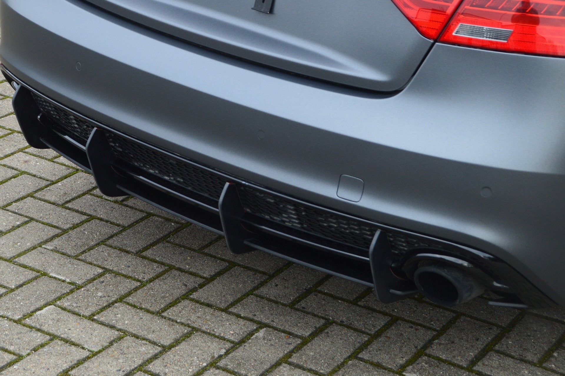 Gefräster Heckansatz für Audi A5 B8 Sport Edition Plus Bj. 2012-2017