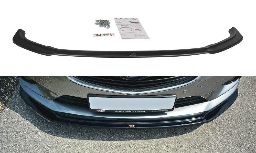 Front Ansatz V.1 für Mazda 6 GJ Mk3 schwarz Hochglanz