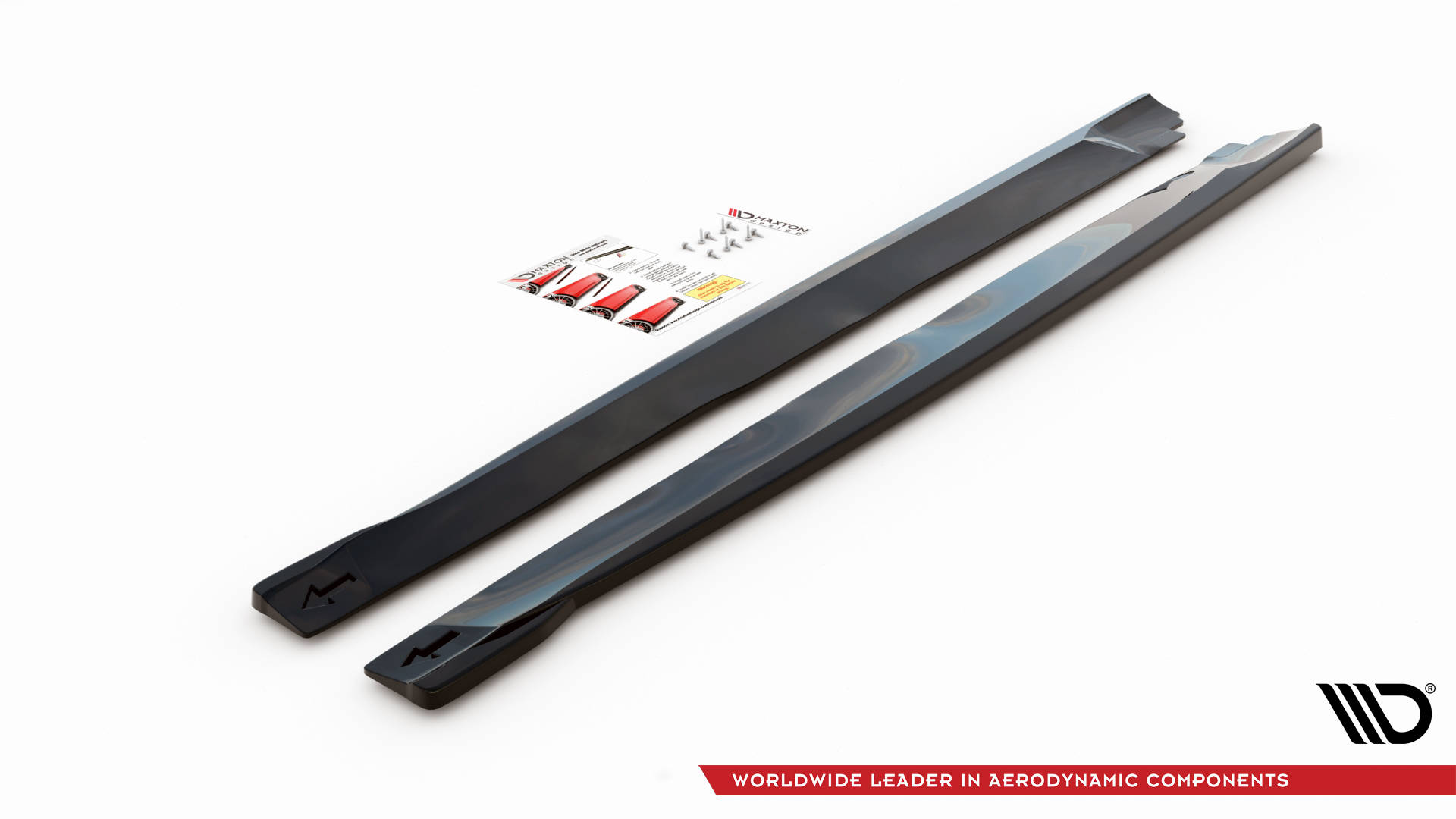 Street+ Seitenschweller Leisten V.1 passend für Nissan 370Z Nismo FL schwarz Hochglanz