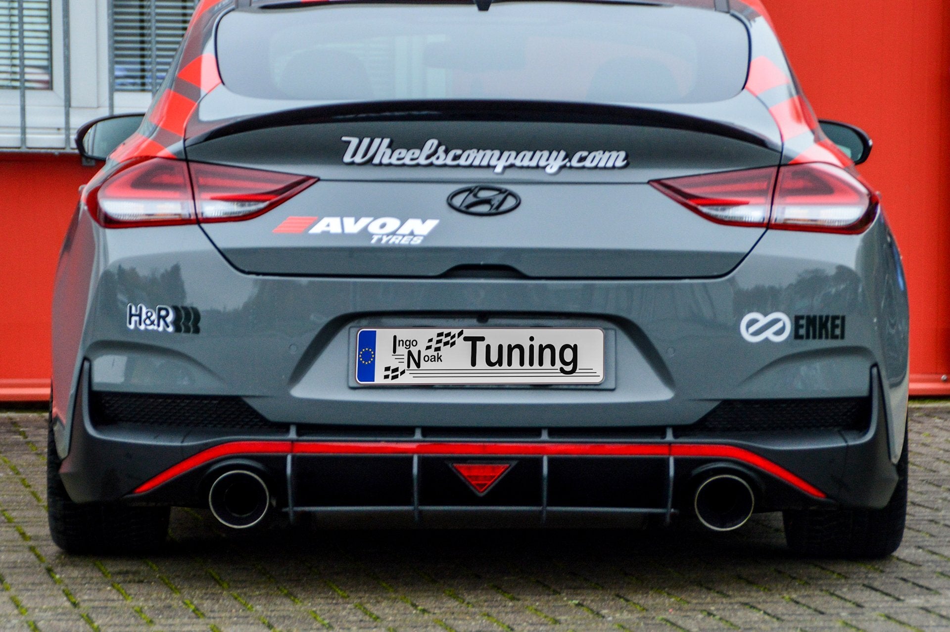 Racing Heckansatz für Hyundai I30 N-Line Fastback ab Bj.2018-