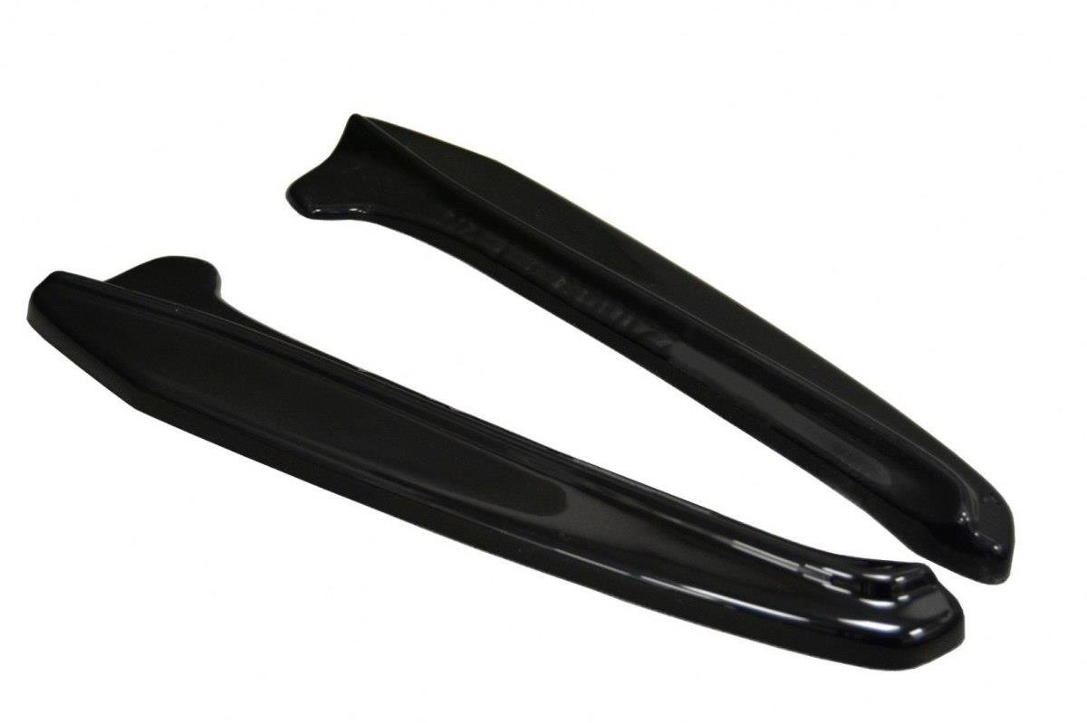 Heck Ansatz Flaps Diffusor für Lexus NX Mk1 T schwarz Hochglanz