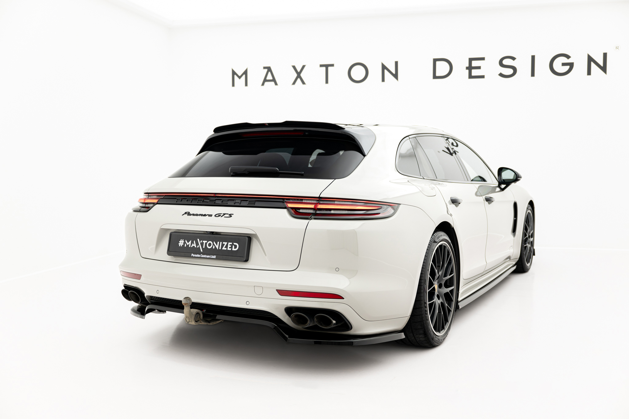 Heck Spoiler Aufsatz Abrisskante passend für Porsche Panamera GTS / 4S / E-Hybrid / Turbo S E-Hybrid Sport Turismo 971 FL schwarz Hochglanz