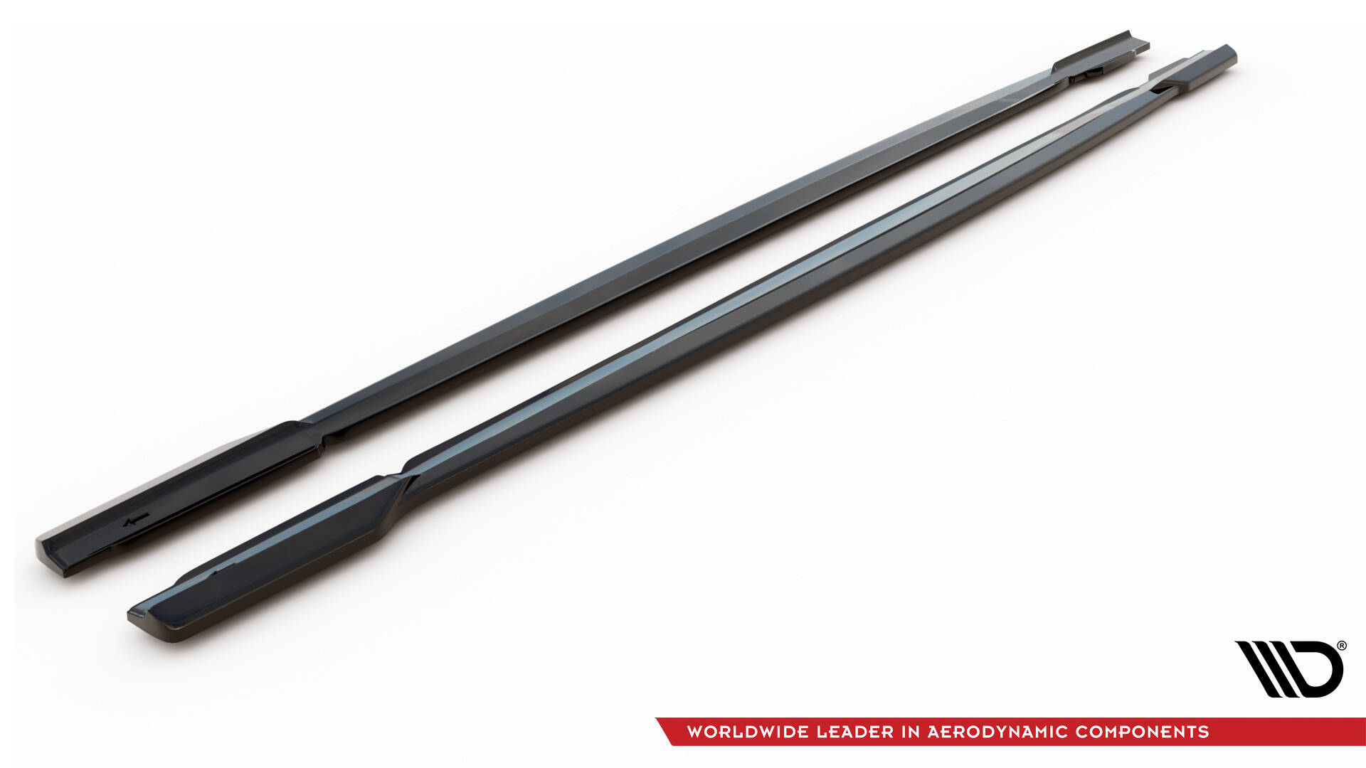 Seitenschweller Ansatz für V.1 für Audi RS6 C8 / C8 Facelift schwarz Hochglanz