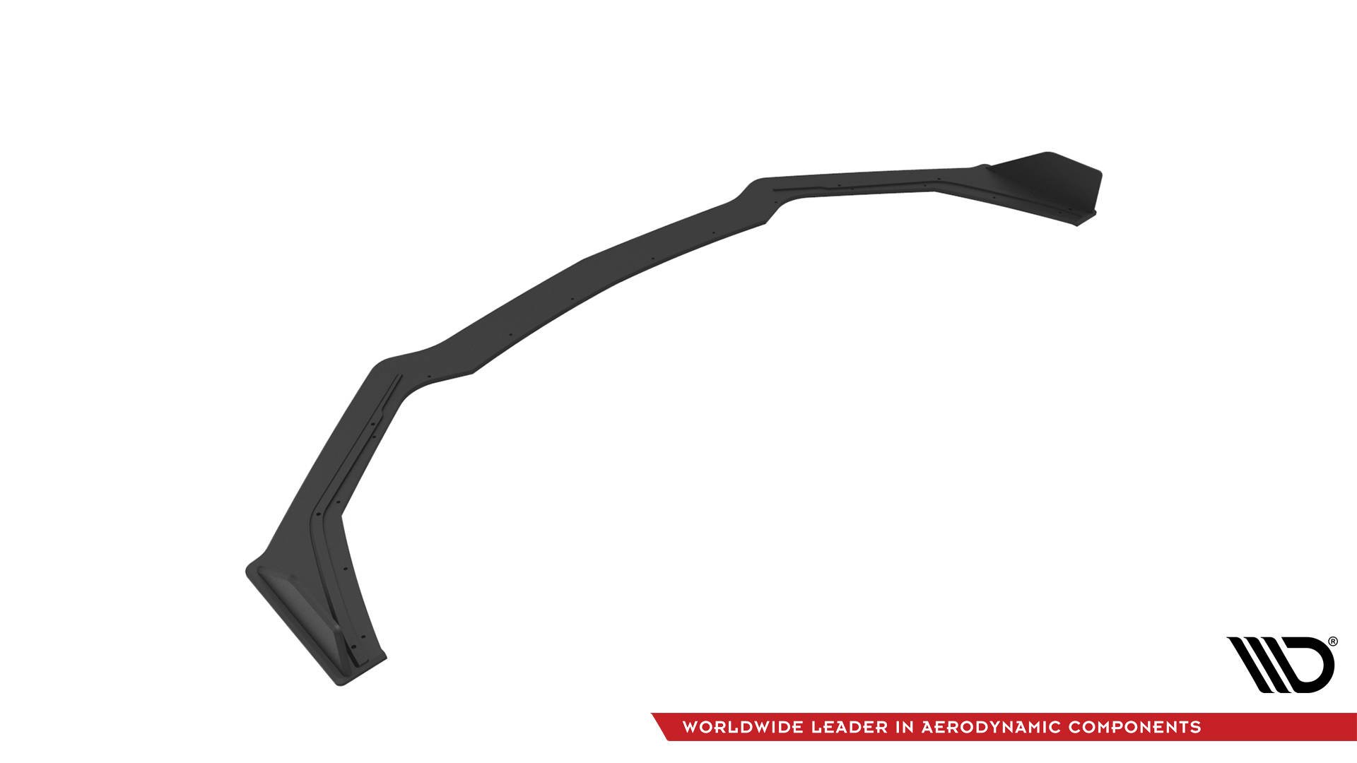 Street Pro Spoilerlippe Front Ansatz V.2 passend für Ford Mustang GT MK6 FL rot