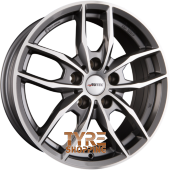 AUTEC BAVARIS (BV) Titansilber Poliert Einteilig 18 Zoll