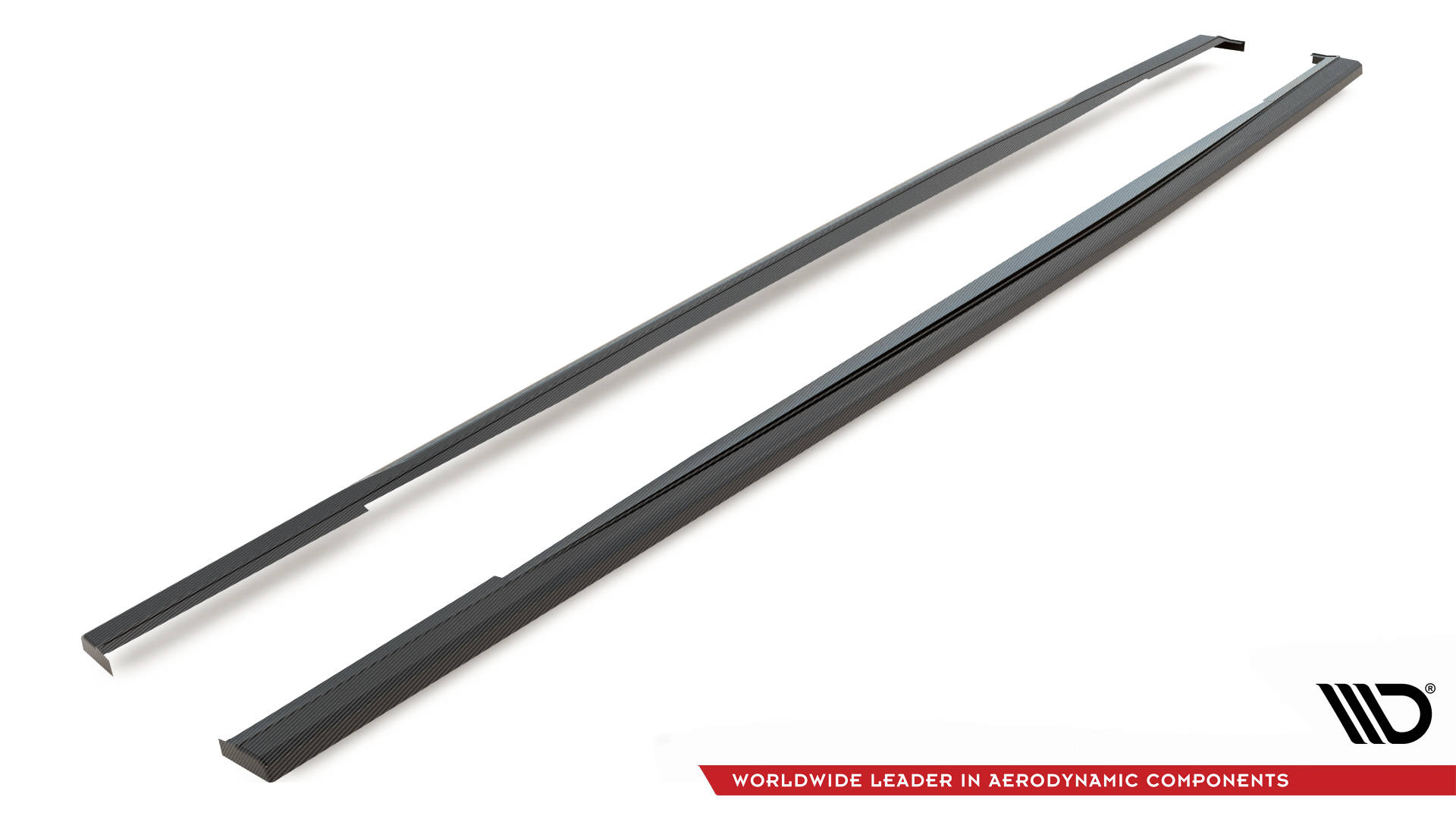 Carbon Fiber Seitenschweller Ansatz Leisten passend für Audi RS7 C8