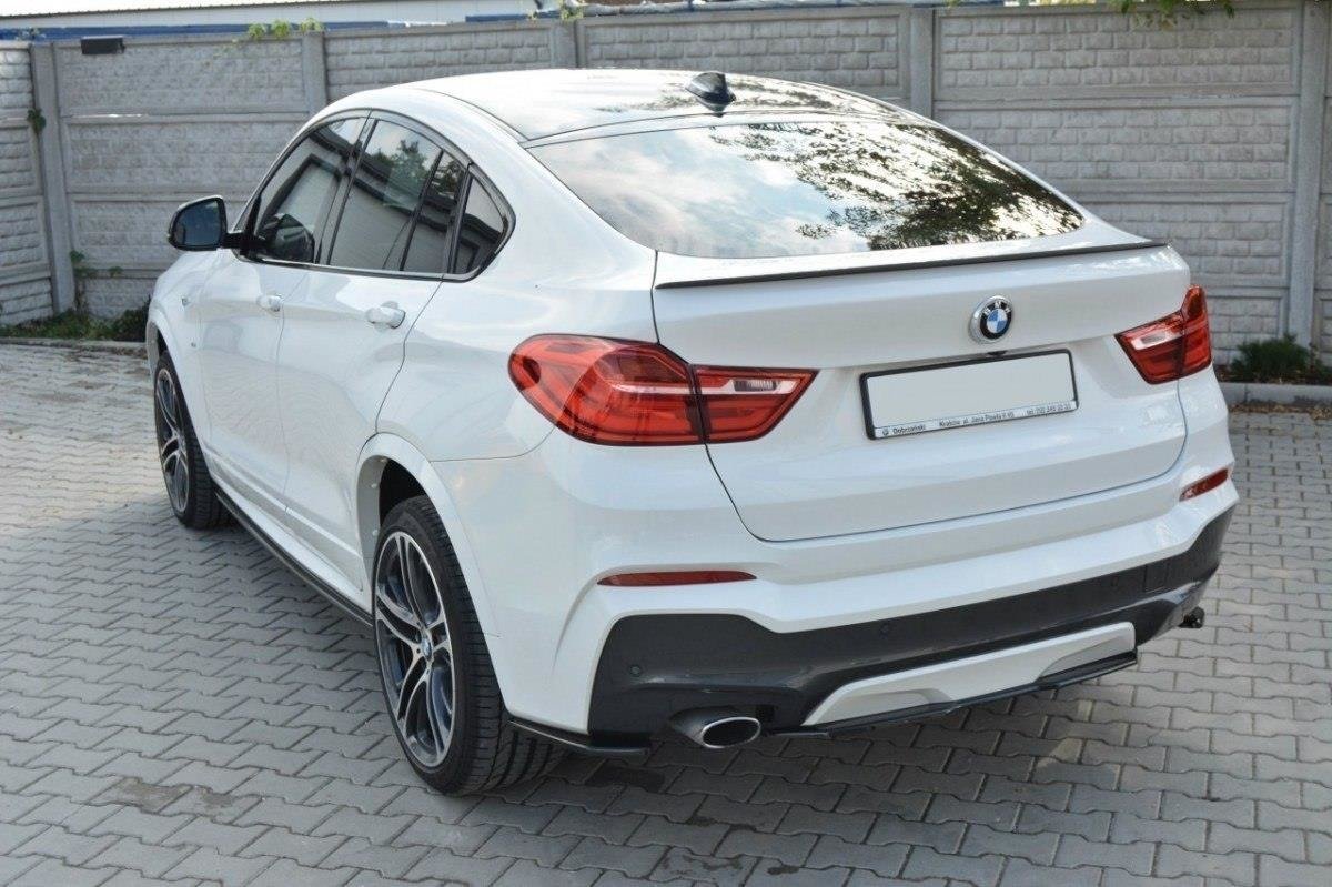 Heckansatz BMW X4 M Paket schwarz Hochglanz