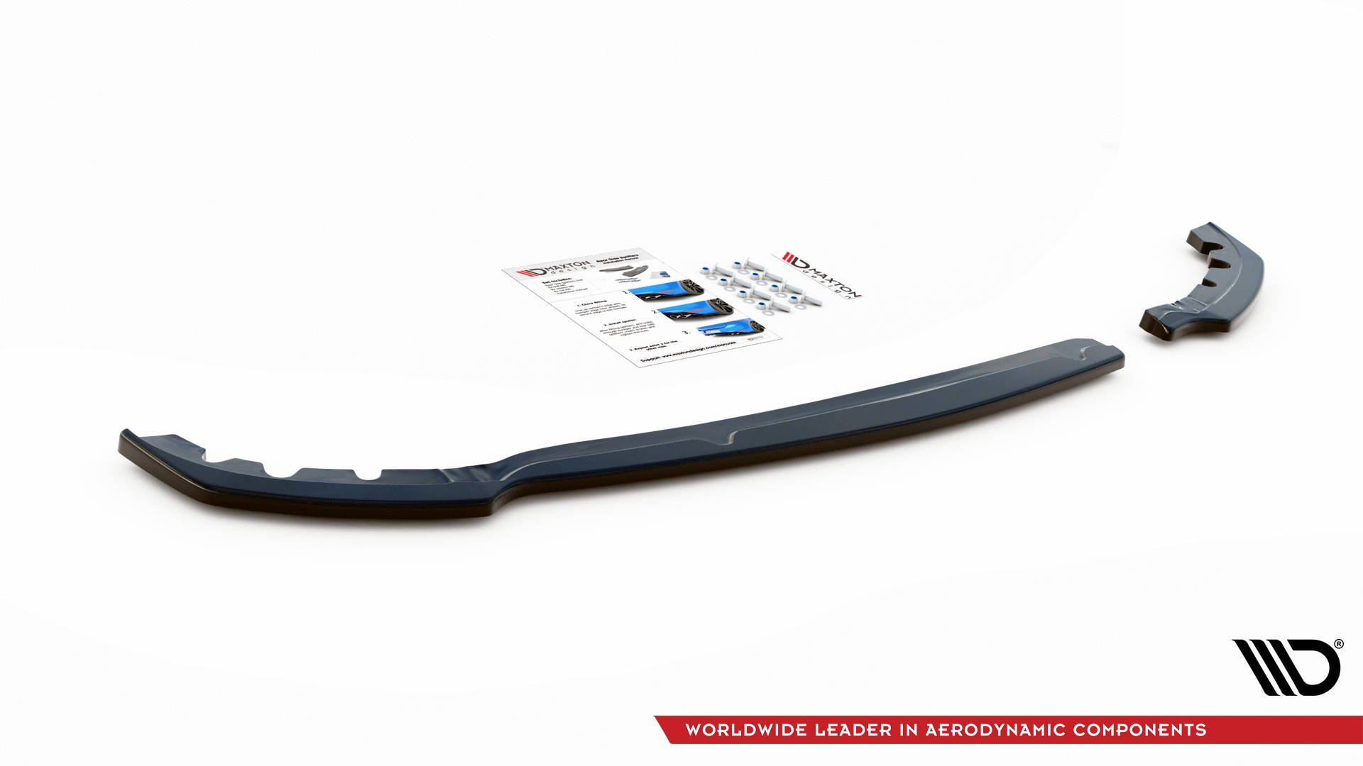 Street+ Heck Ansatz Flaps passend für Peugeot 208 Mk2 schwarz Hochglanz