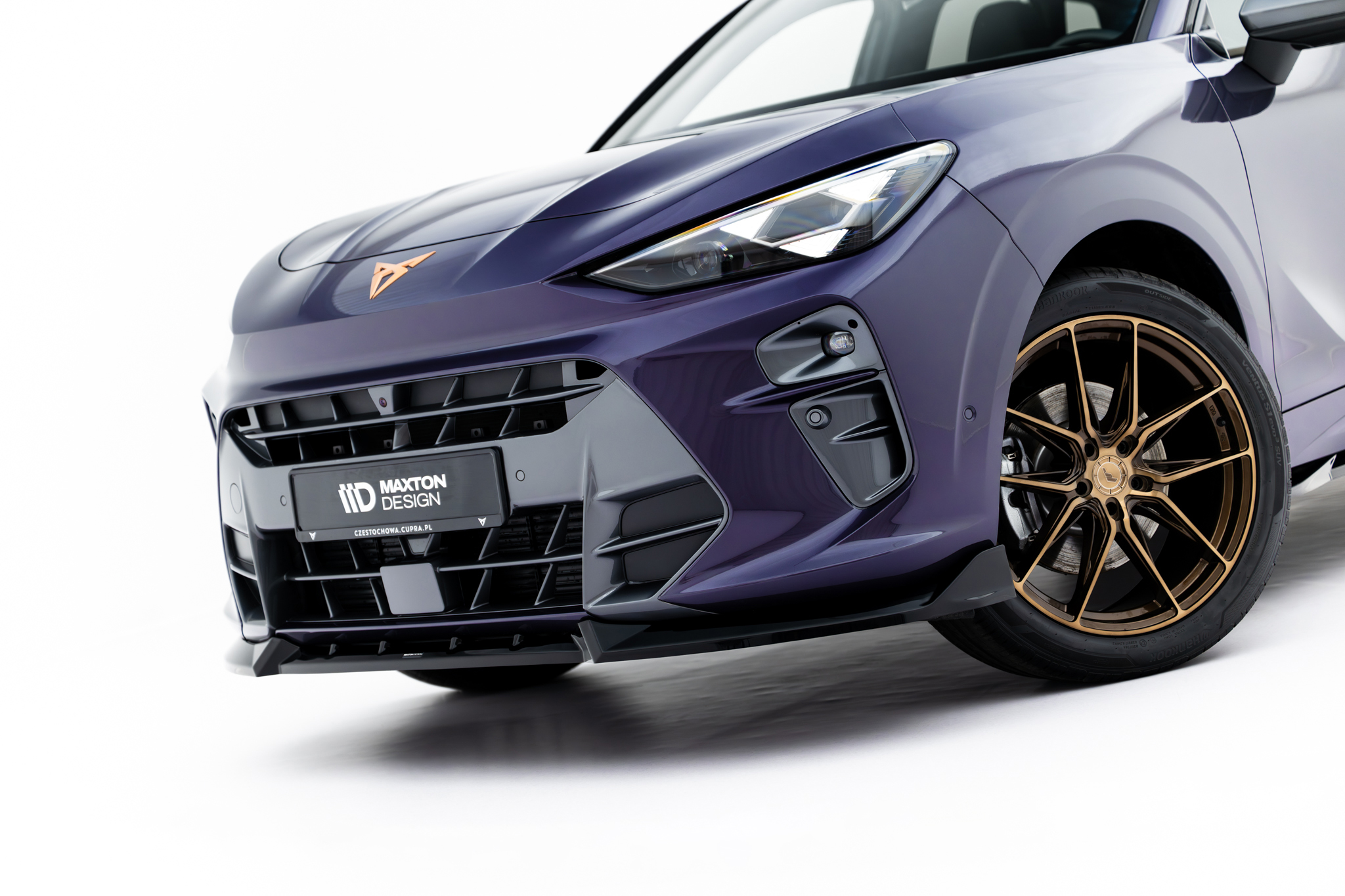 Frontlippe V.1 passend für CUPRA Terramar Mk1 schwarz Hochglanz