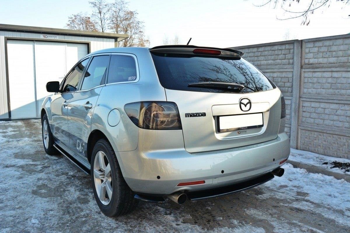 Heckansatz MAZDA CX-7 schwarz Hochglanz