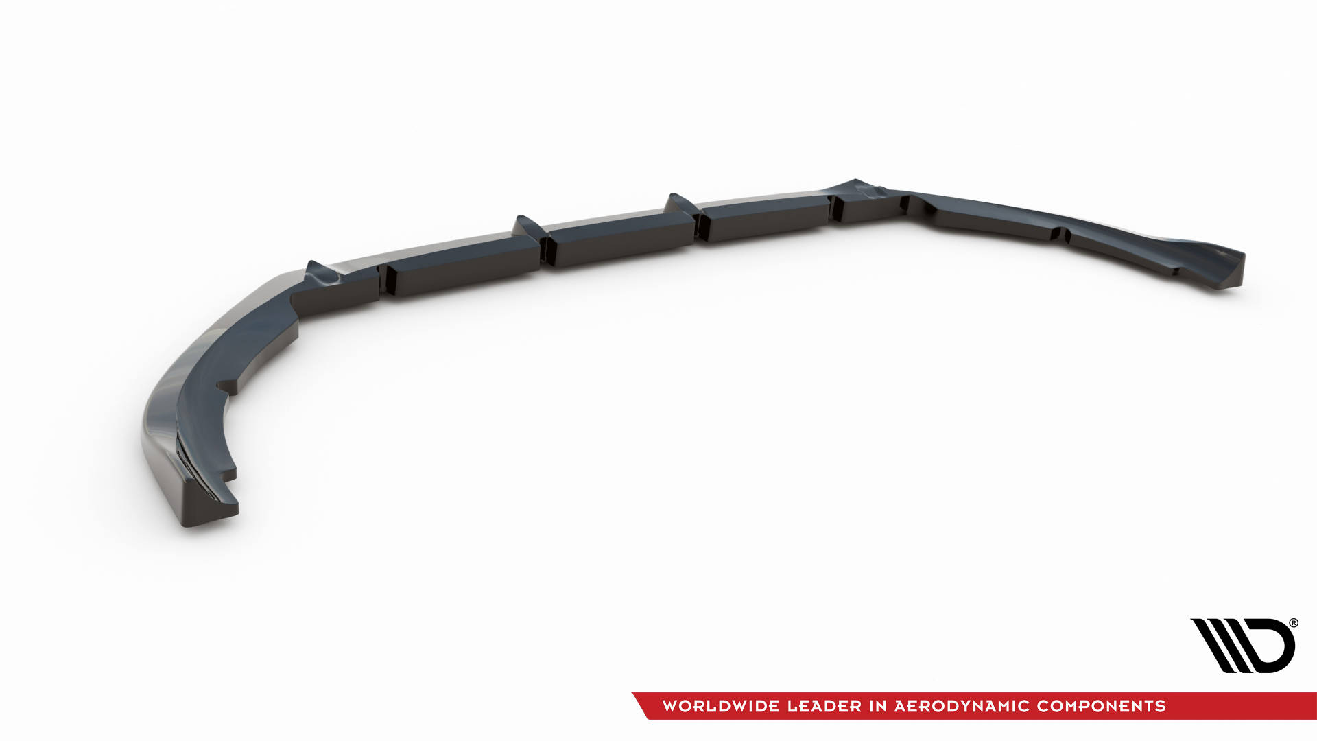 Street+ Spoilerlippe Front Ansatz passend für Citroen Berlingo Mk3 schwarz Hochglanz