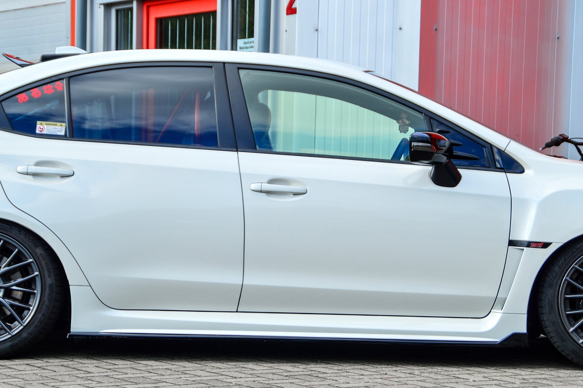 Bodykit für Subaru Impreza WRX STi V1+VAF (Schwarz Matt)