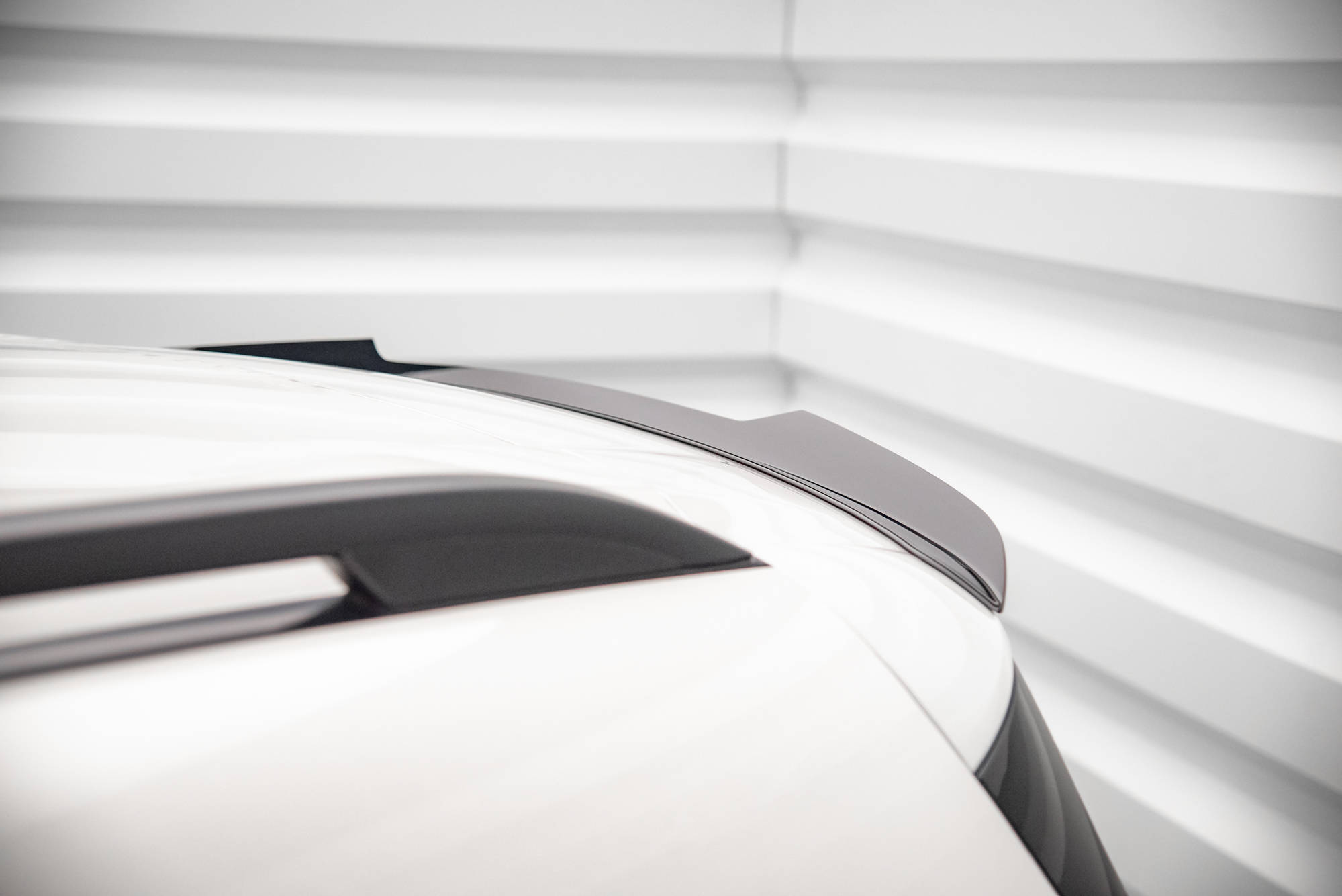 Heck Spoiler Aufsatz Abrisskante passend für Mercedes GLS AMG-Line X167 FL schwarz Hochglanz